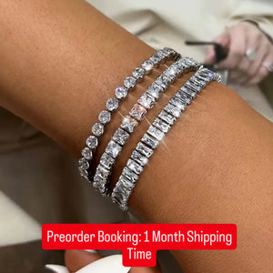 Set of 3 925 Silver Bracelet