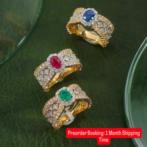 18K Gold Plated Ring