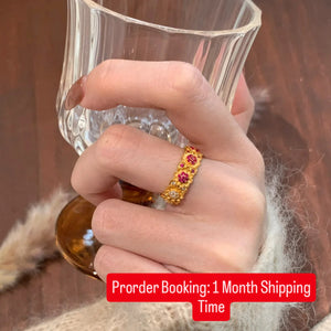 18K Gold Plated Ring