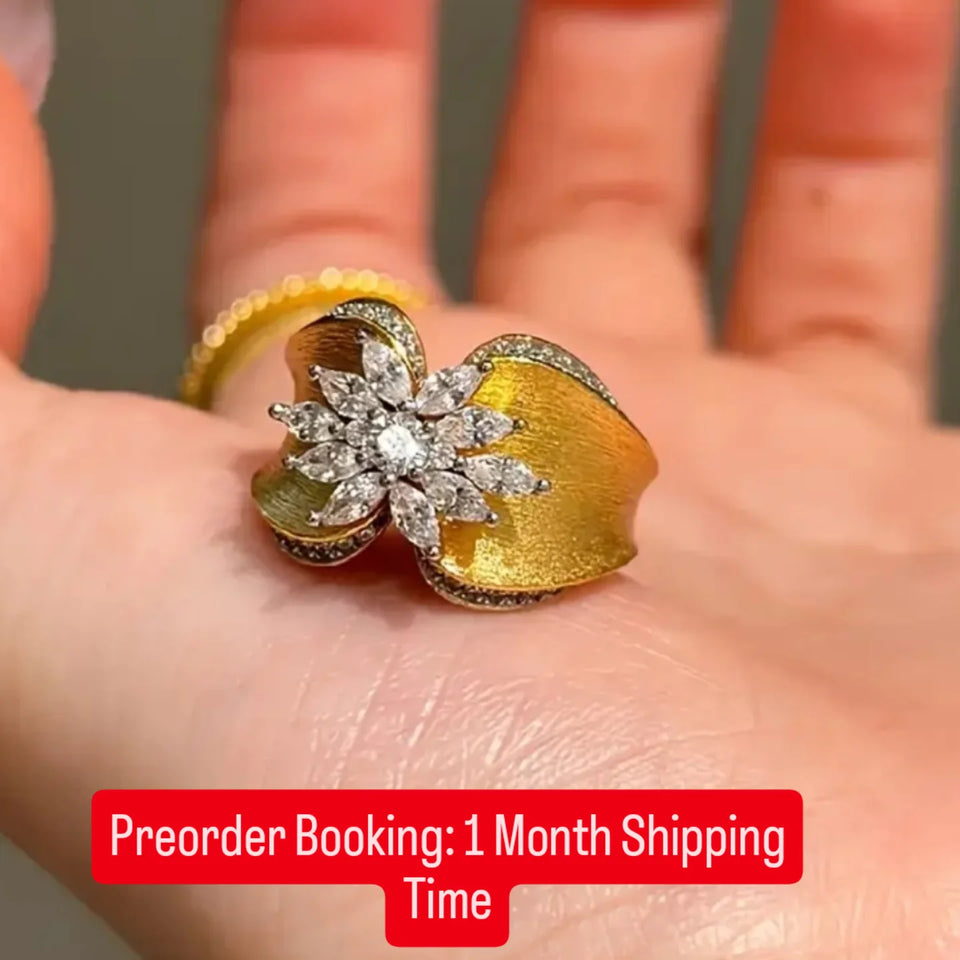 18K Gold Plated Ring