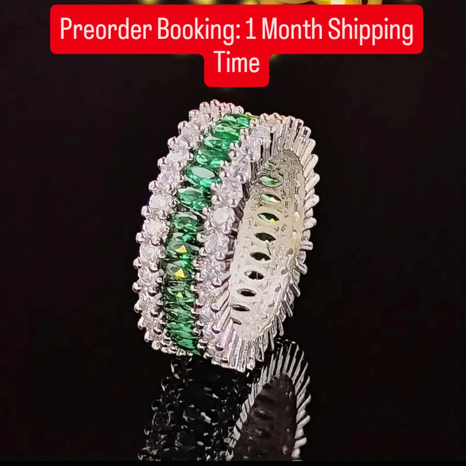 925 Sterling Silver Ring Set