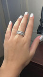 Sterling Silver Eternity Ring Band