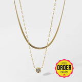 18K Multi Layer Necklace