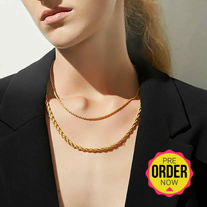 Multi Layer Gold Plated Necklace