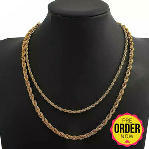 Multi Layer Gold Plated Necklace
