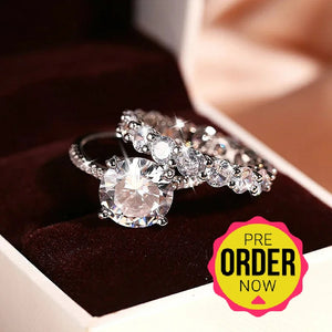 925 Sterling Silver Ring Set