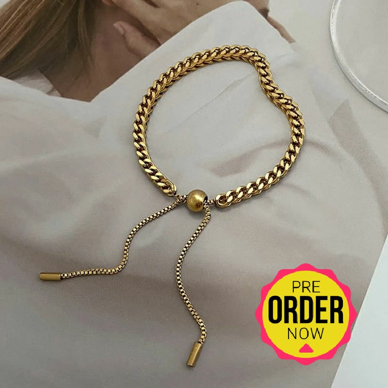 Gold Plated Adjustbable Bracelet