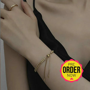 Gold Plated Adjustbable Bracelet