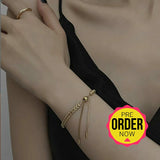 Gold Plated Adjustbable Bracelet